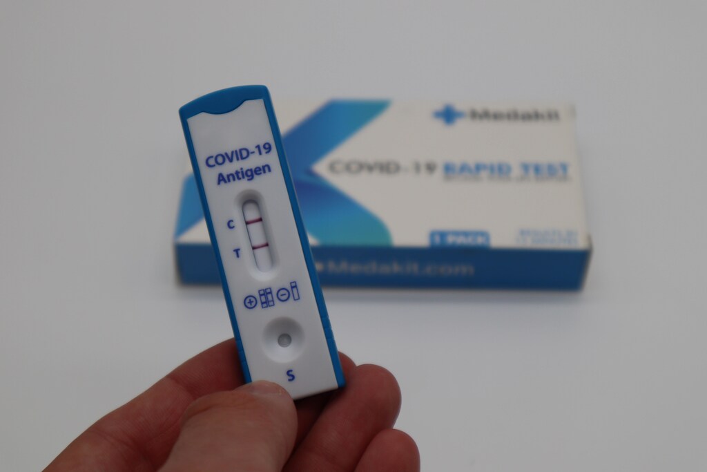 Positive COVID-19 Antigen test