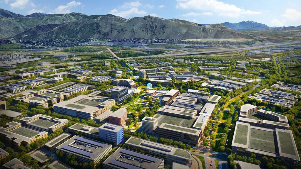 The Point, near Salt Lake City, could become a model for less car-dependent cities.
