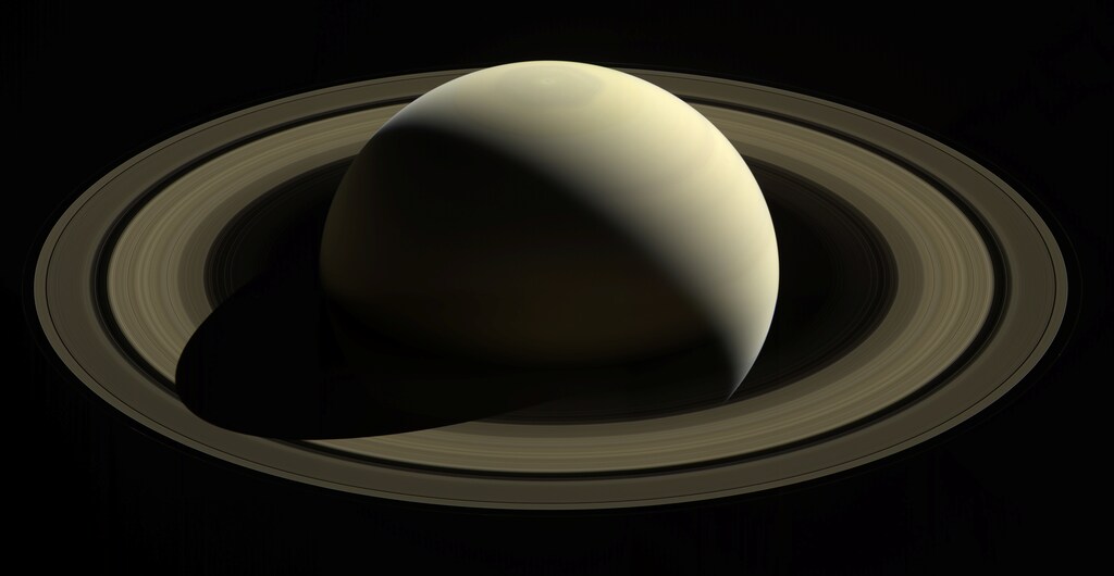 One of the last looks at Saturn and its main rings as captured by Cassini. When the spacecraft arrived at Saturn in 2004, the planet's northern hemisphere, seen here at top, was in darkness in winter. Now at journey's end, the entire north pole is bathed in sunlight of summer. Images taken October 28, 2016 and released September 11, 2017. NASA/JPL-Caltech/Space Science Institute/Handout via REUTERS ATTENTION EDITORS - THIS IMAGE WAS PROVIDED BY A THIRD PARTY - RC16A3699DF0