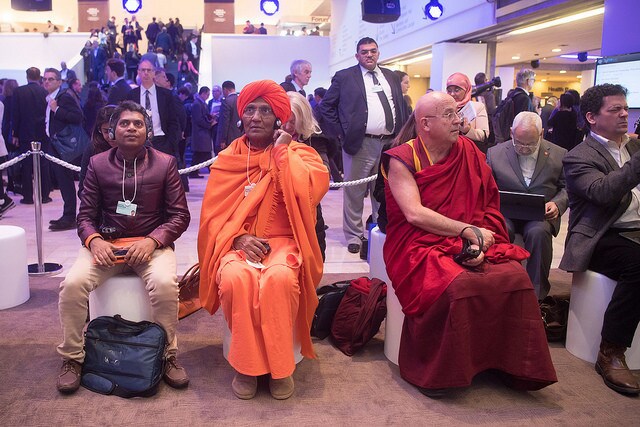 Participants at the Annual Meeting in Davos