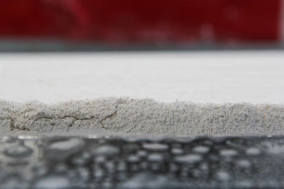Direct air capture technology uses chemical reactions to remove carbon dioxide from the air.