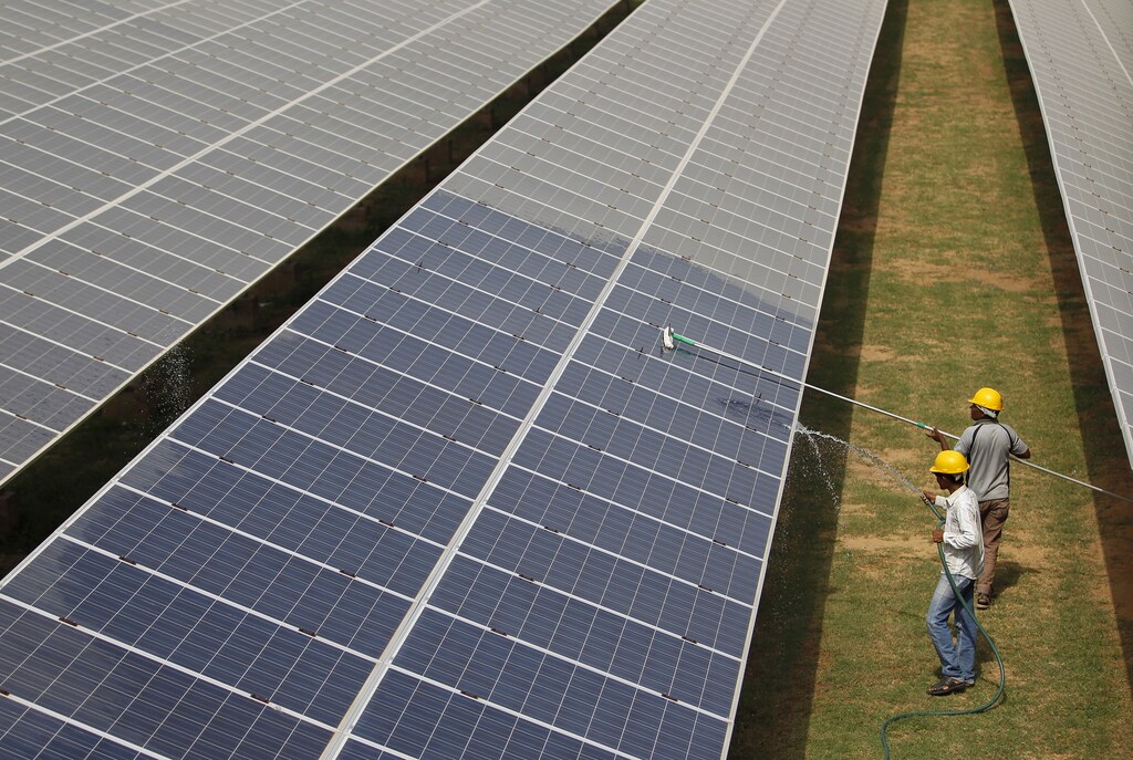 Solar power green energy revolution in India
