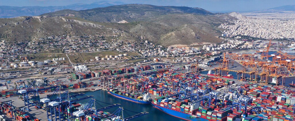A large commercial port that could play a role in the future shift toward zero-emission shipping.