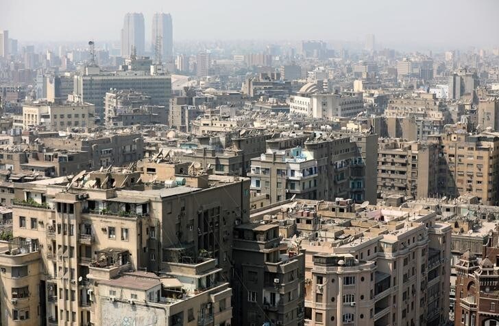A general view of clustered buildings in Cairo, Egypt August 30, 2017. REUTERS/Mohamed Abd El Ghany