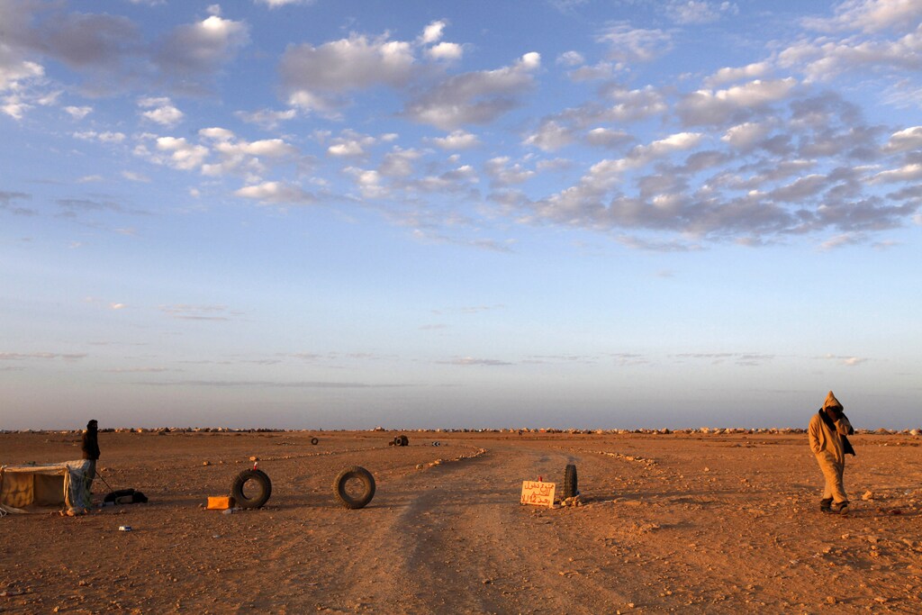 a picture of a desert landscape in africa