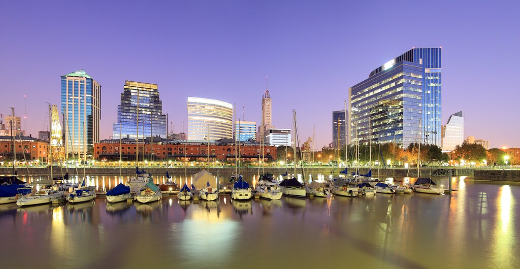 Buenos Aires at night