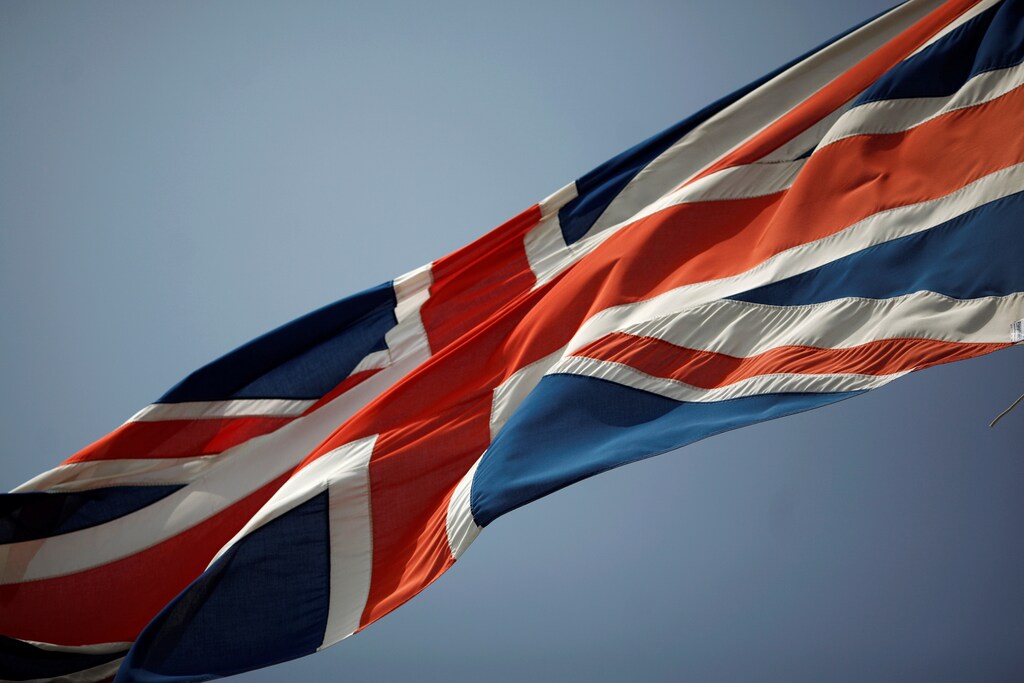The Union Jack is seen flying, at the border of Gibraltar with Spain, in the British overseas territory of Gibraltar, historically claimed by Spain, June 27, 2016, after Britain voted to leave the European Union in the EU Brexit referendum. REUTERS/Jon Nazca - RTX2IK7B