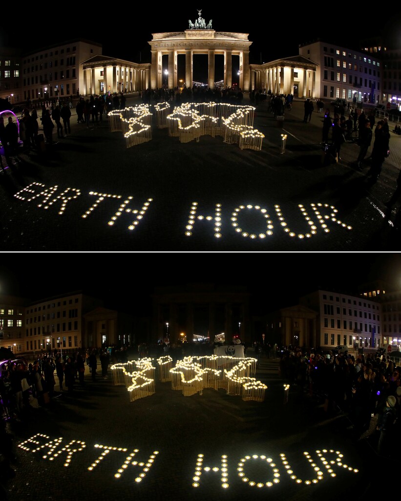 A combination picture shows the Brandenburg Gate before and during Earth Hour in Berlin, Germany, March 30, 201 environment renewable solar energy change transition friendly environment carbon footprint carbon emissions reduction change natural climate change global warming air pollution clean energy power renewables plastic plastics Coronavirus china virus health healthcare who world health organization disease deaths pandemic epidemic worries concerns Health virus contagious contagion viruses diseases disease lab laboratory doctor health dr nurse medical medicine drugs vaccines vaccinations inoculations technology testing test medicinal biotechnology biotech biology chemistry physics microscope research influenza flu cold common cold bug risk symptomes respiratory china iran italy europe asia america south america north washing hands wash hands coughs sneezes spread spreading precaution precautions health warning covid 19 cov SARS 2019ncov wuhan sarscow wuhanpneumonia pneumonia outbreak patients unhealthy fatality mortality elderly old elder age serious death deathly deadly