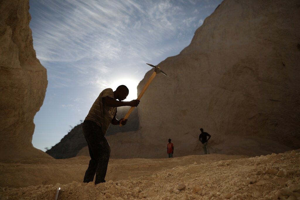Sand mining: estimates suggest that between 32 billion and 50 billion tonnes of sand and gravel are extracted from the Earth each year.