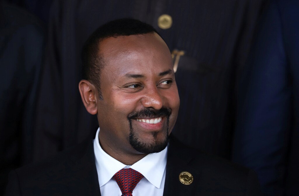 Ethiopia's Prime Minister Abiy Ahmed poses for a photograph during the opening of the 33rd Ordinary Session of the Assembly of the Heads of State and the Government of the African Union (AU) in Addis Ababa, Ethiopia, February 9, 2020. REUTERS/Tiksa Negeri - RC22XE930YBN