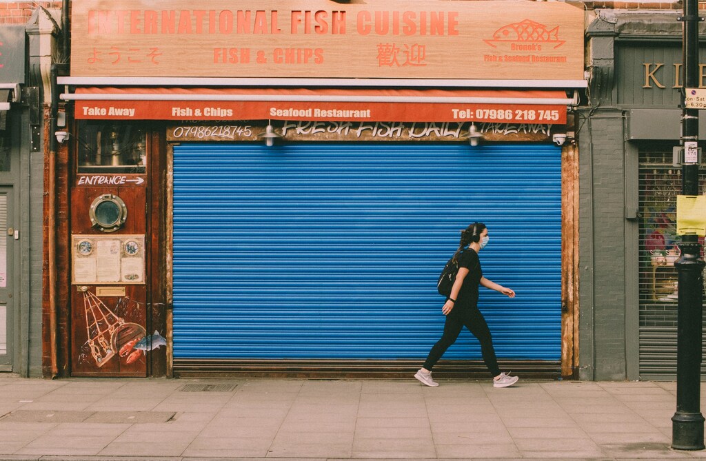 business such as this seafood restaurant required significant government support during COVID-19