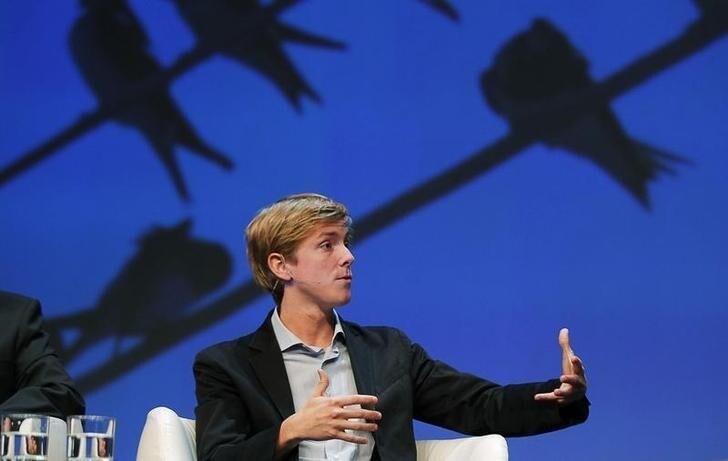 Chris Hughes, co-founder of Facebook, speaks at the Charles Schwab IMPACT 2010 conference in Boston, Massachusetts October 28, 2010. REUTERS/Adam Hunger (UNITED STATES - Tags: SCI TECH BUSINESS)