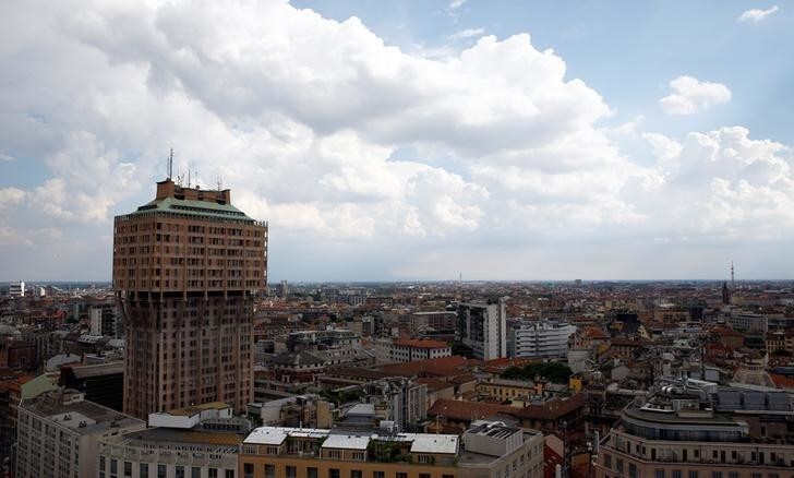 Velasca Tower, a skyscraper built in the 1950's is seen downtown Milan, Italy, May 16, 2018. REUTERS/Stefano Rellandini