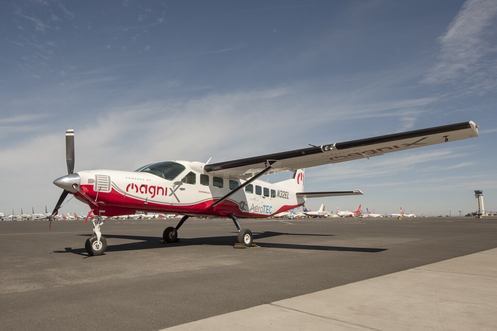 MaginX electric aircraft.