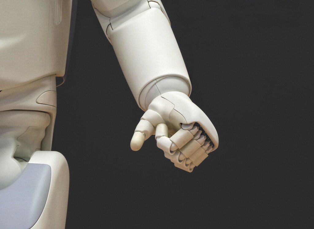 A robot fist.