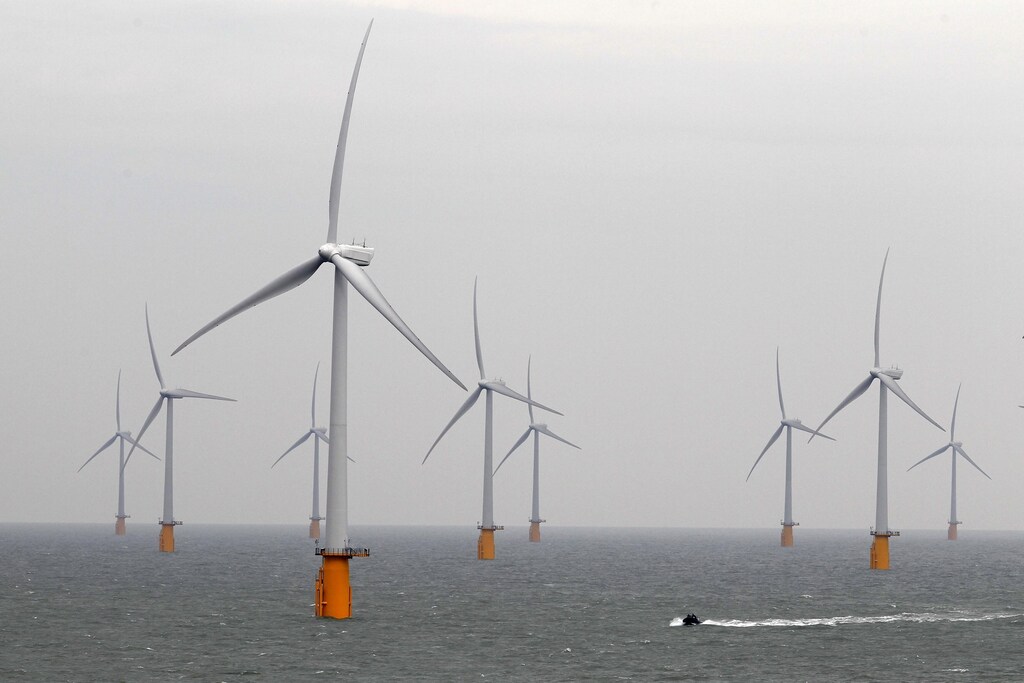 Wind energy can help match the electricity demand.
