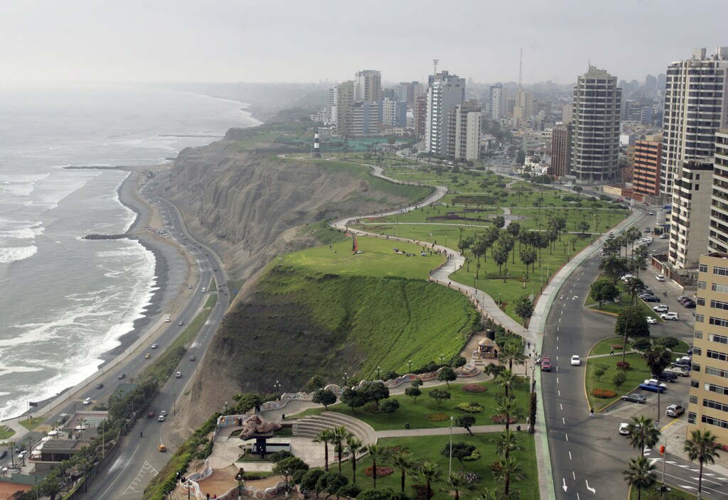 By 2050, 90% of Latin Americans will live in cities, such as Peru's capital Lima
