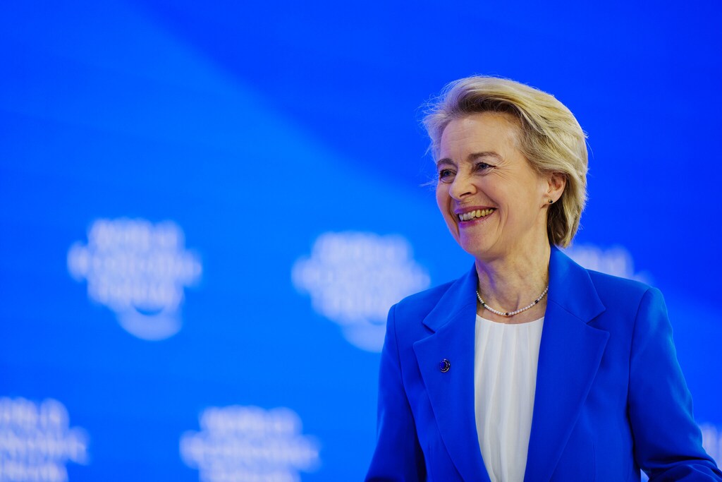 Ursula von der Leyen, President of the European Commission.