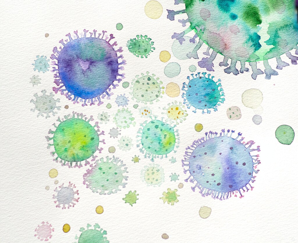 An illustration of bacteria.