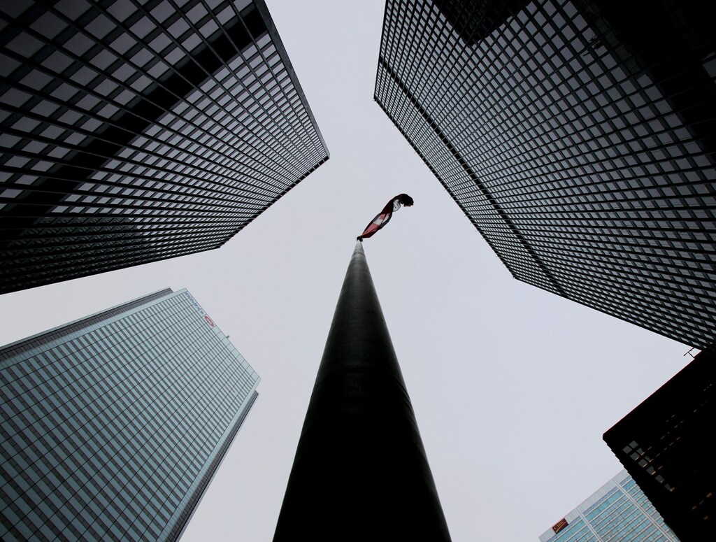 Worm-view photography of high rise buildings: Strengthen corporate resilience by shifting from compliance to trust-driven good governance.