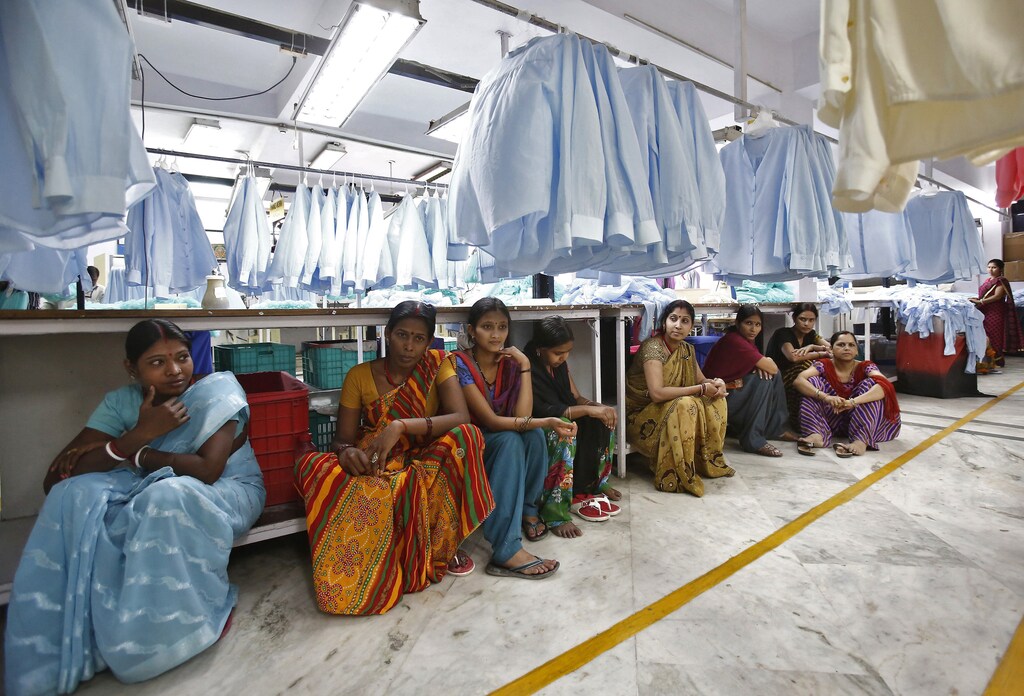 women's day gender gap textile workers
