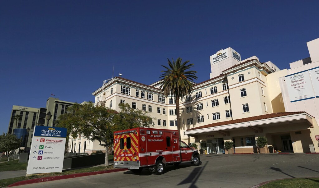 El Hollywood Presbyterian Medical Center en Los Ángeles, California.