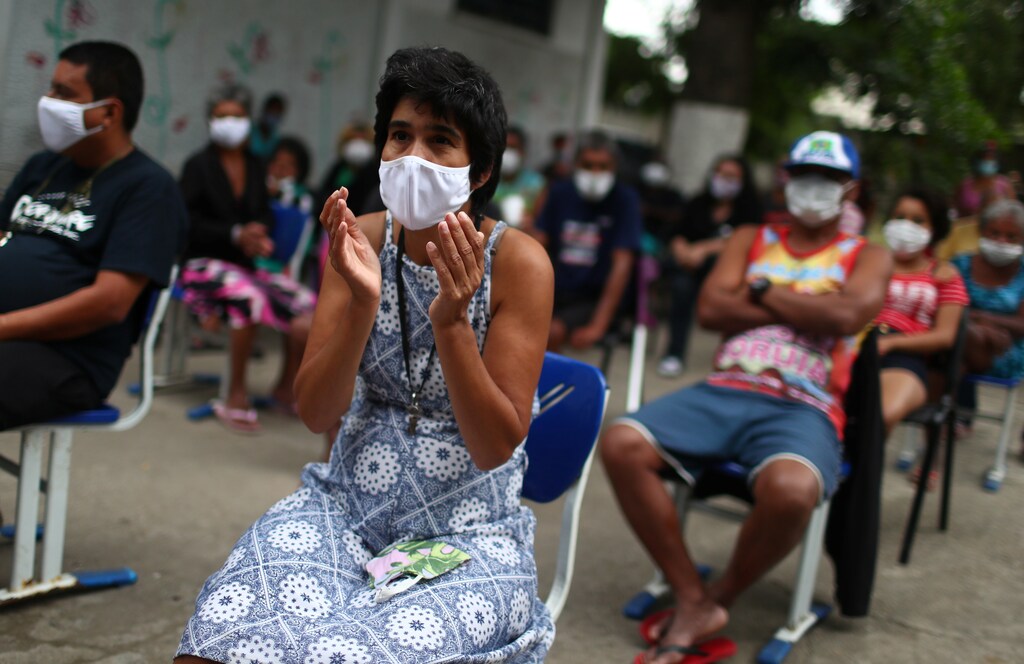 A centre in Rio de Janeiro, Brazil for elderly people, homeless and patients with mental health conditions.
