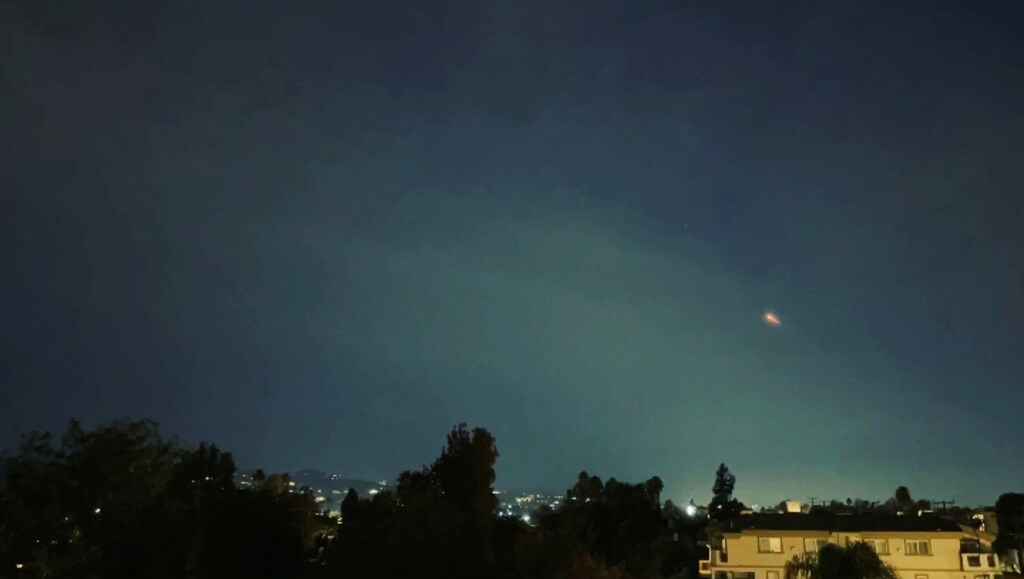 The launch of NASA's asteroid-targeting DART mission observed in Los Angeles.