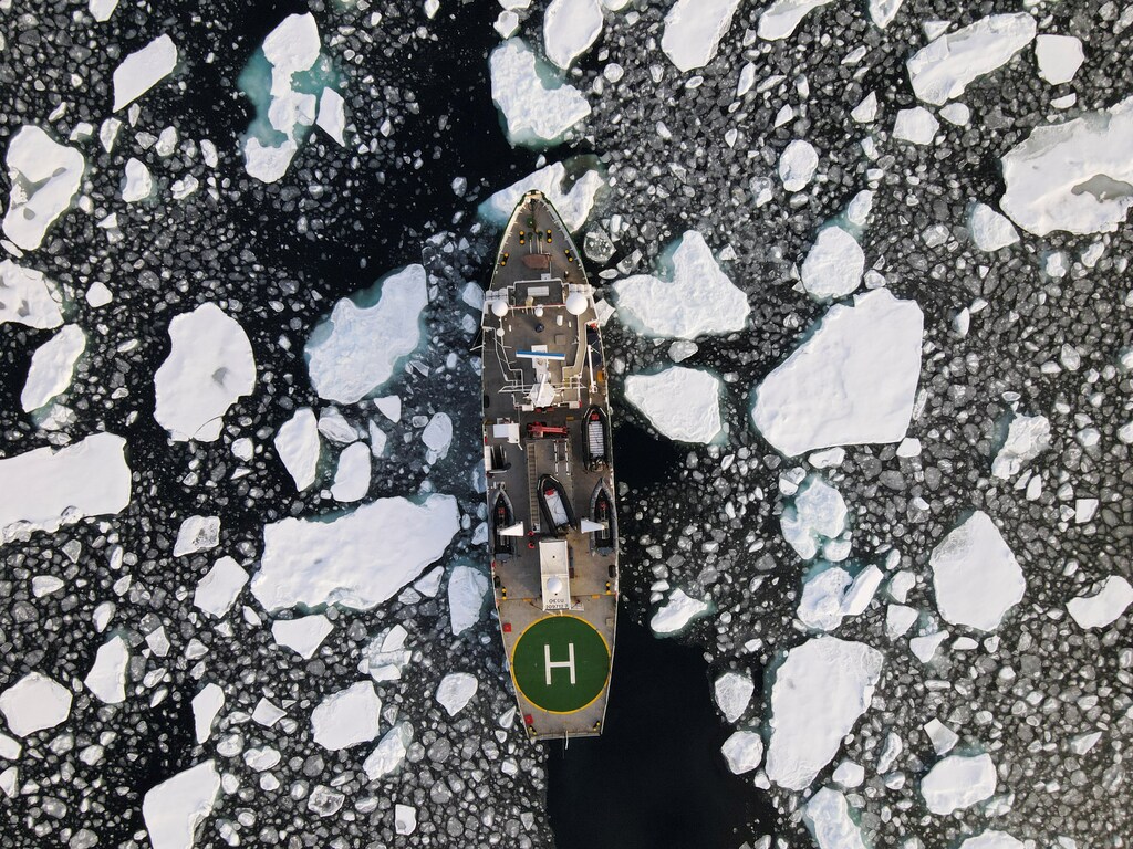 The data for ocean warming figures (near-surface temperatures) comes from ships, buoys and satellite measurements.