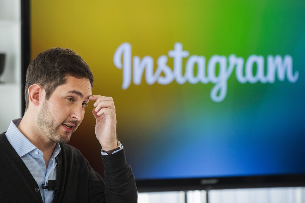 Instagram Chief Executive Officer and co-founder Kevin Systrom speaks during the launch of a new service named Instagram Direct in New York December 12, 2013. Photo-sharing service Instagram unveiled a new feature on Thursday to let people send images and messages privately, as the Facebook-owned company seeks to bolster its appeal among younger consumers who are increasingly using mobile messaging applications. The new Instagram Direct feature allows users to send a photo or video to a single person or up to 15 people, and have a real-time text conversations. REUTERS/Lucas Jackson (UNITED STATES - Tags: SCIENCE TECHNOLOGY BUSINESS) - RTX16FKV