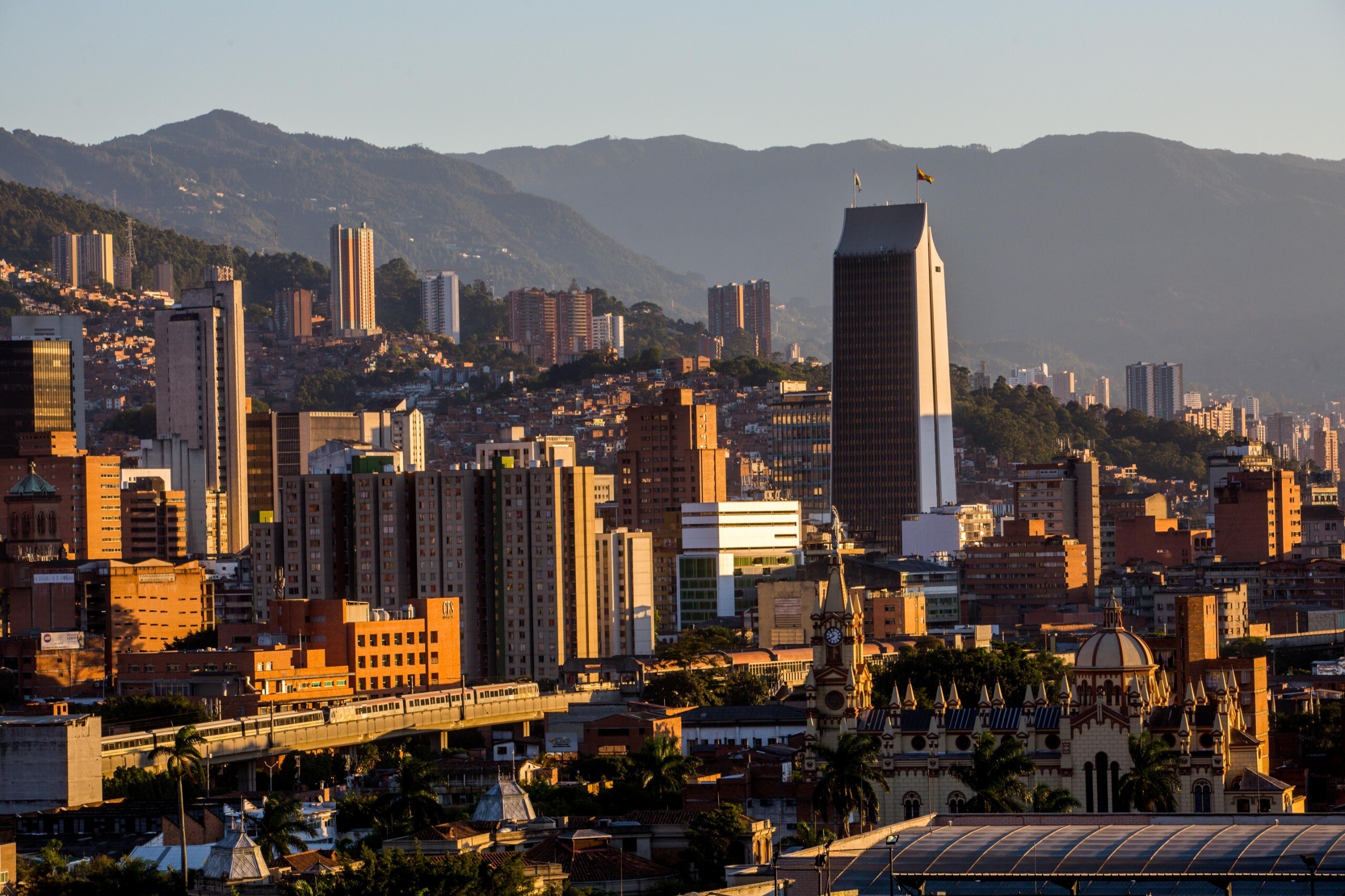 A view of Medellín, Colombia