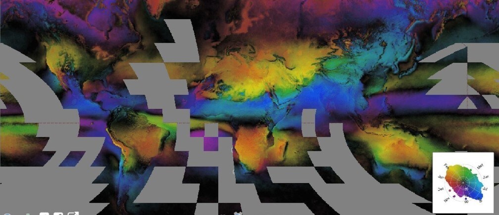 Scientists Adam Wilson and Walter Jetz are studying cloud cover