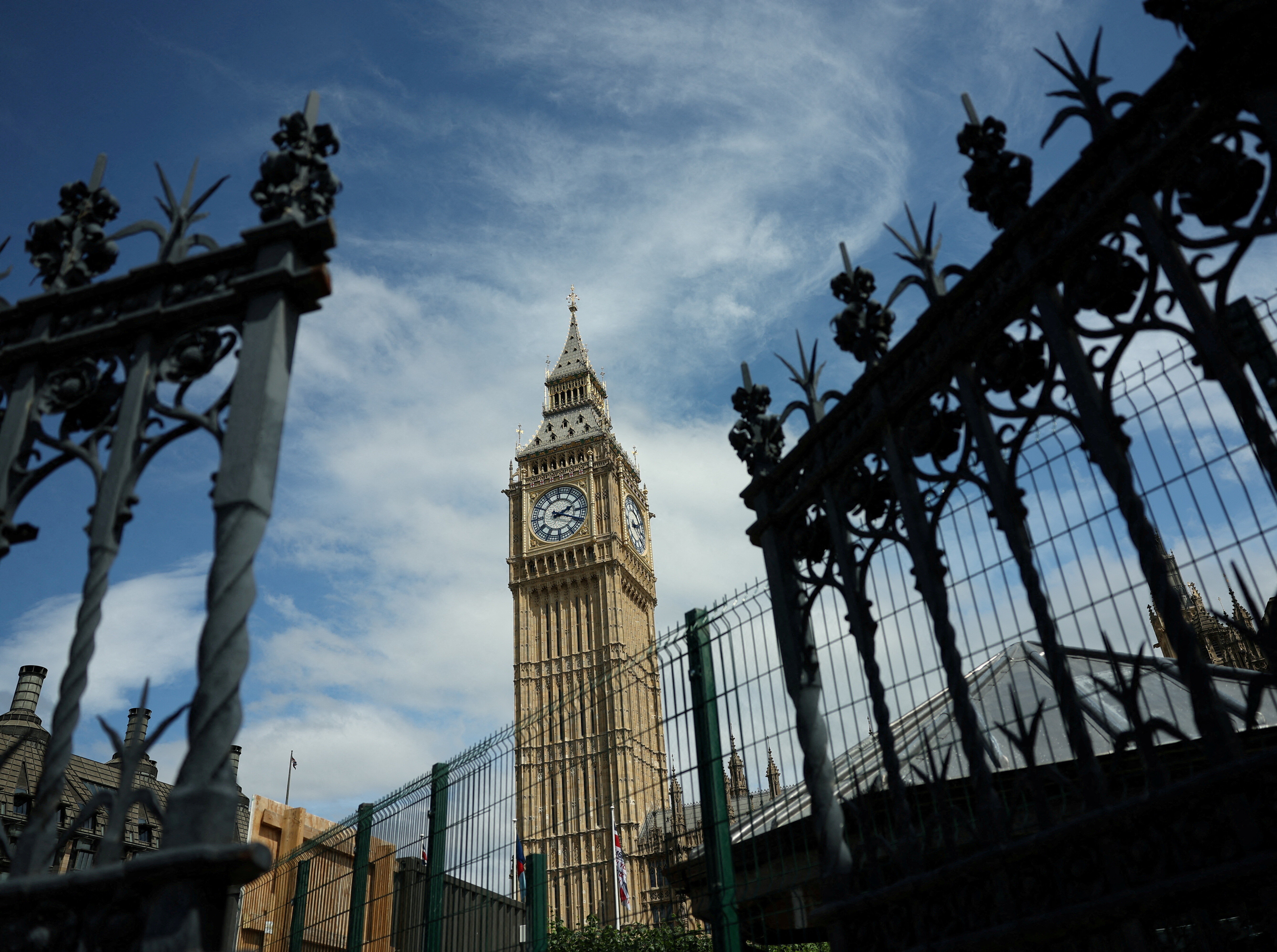 A view of the Elizabeth Tower, commonly known as Big Ben, in London, Britain, June 26, 2025. REUTERS/Isabel Infantes
