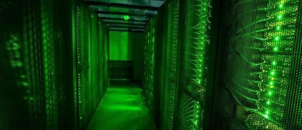 Servers for data storage are seen at Advania's Thor Data Center in Hafnarfjordur, Iceland August 7, 2015. As it emerges from financial isolation, Iceland is trying to make a name for itself again, this time in the business of data centres -- warehouses that consume enormous amounts of energy to store the information of 3.2 billion internet users. Picture taken August 7, 2015. REUTERS/Sigtryggur Ari