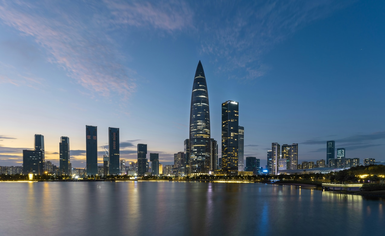 Houhai Skyline, Nanshan District, Shenzhen