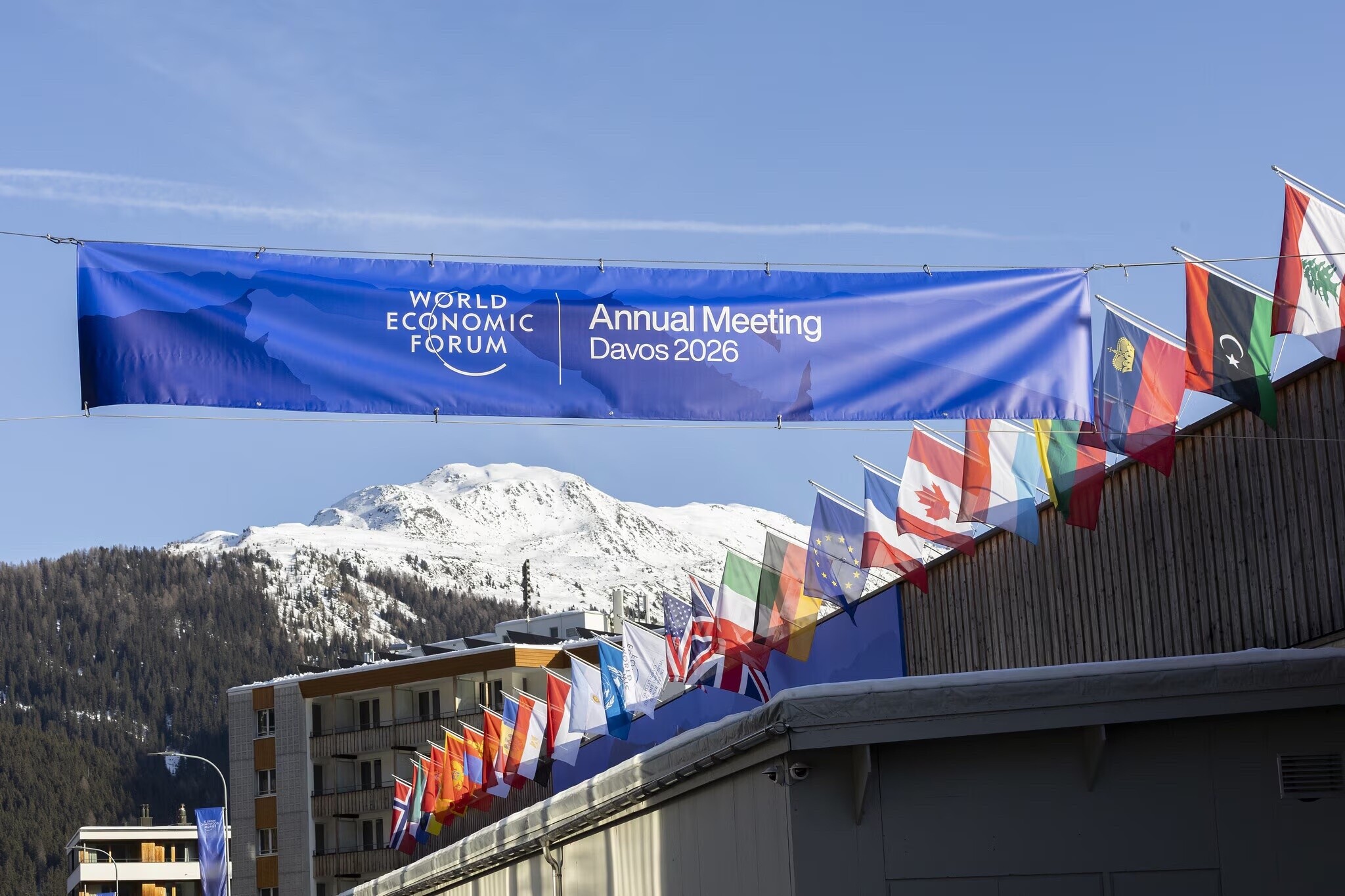 La geopolítica fue un tema principal de conversación en la Reunión Anual 2026 en Davos.