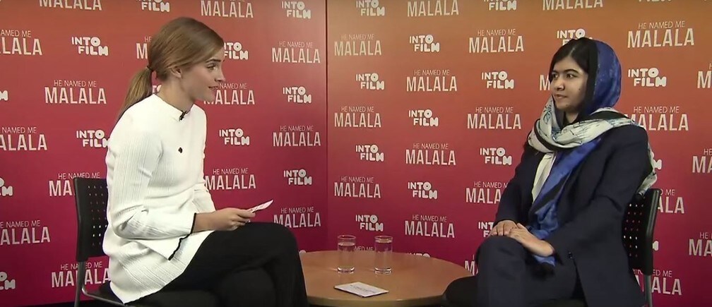 ‘I’m a feminist,’ Malala tells Emma Watson