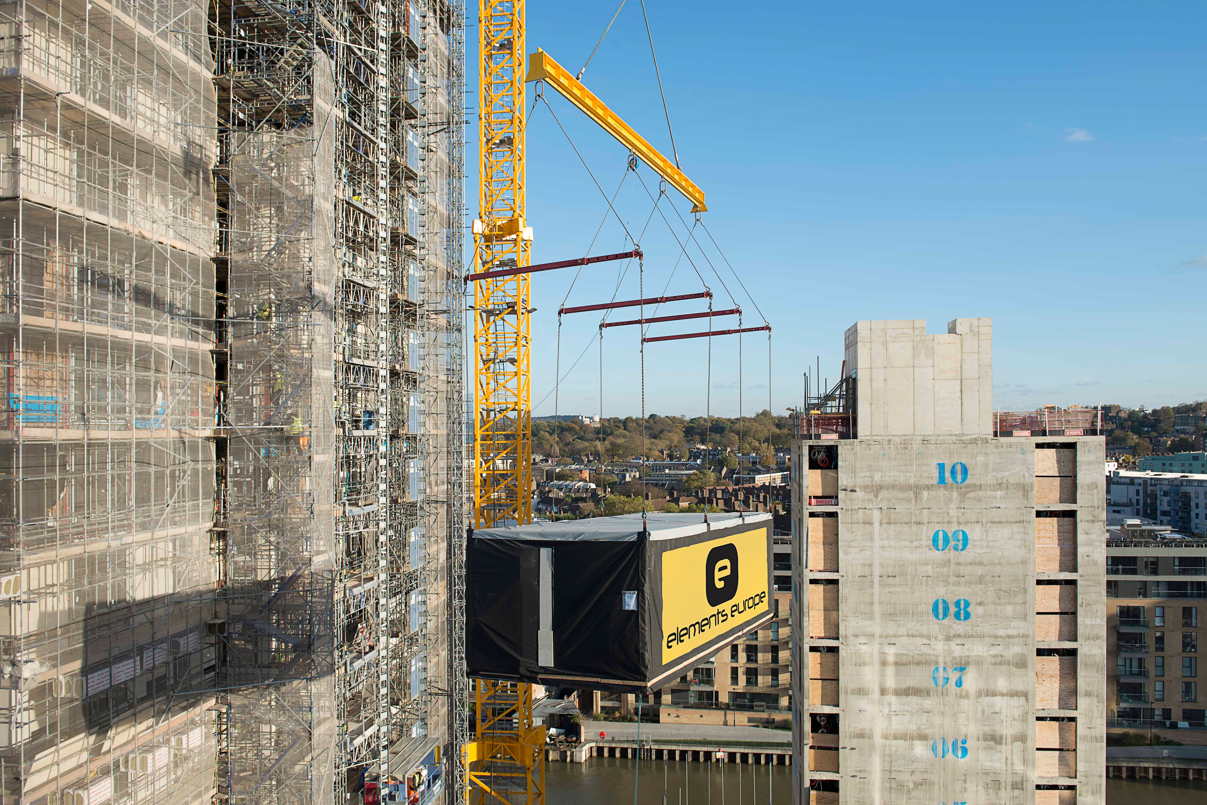 Modular construction is characterized by prefabrication, where components of buildings, usually with standardized designs, are manufactured off-site.