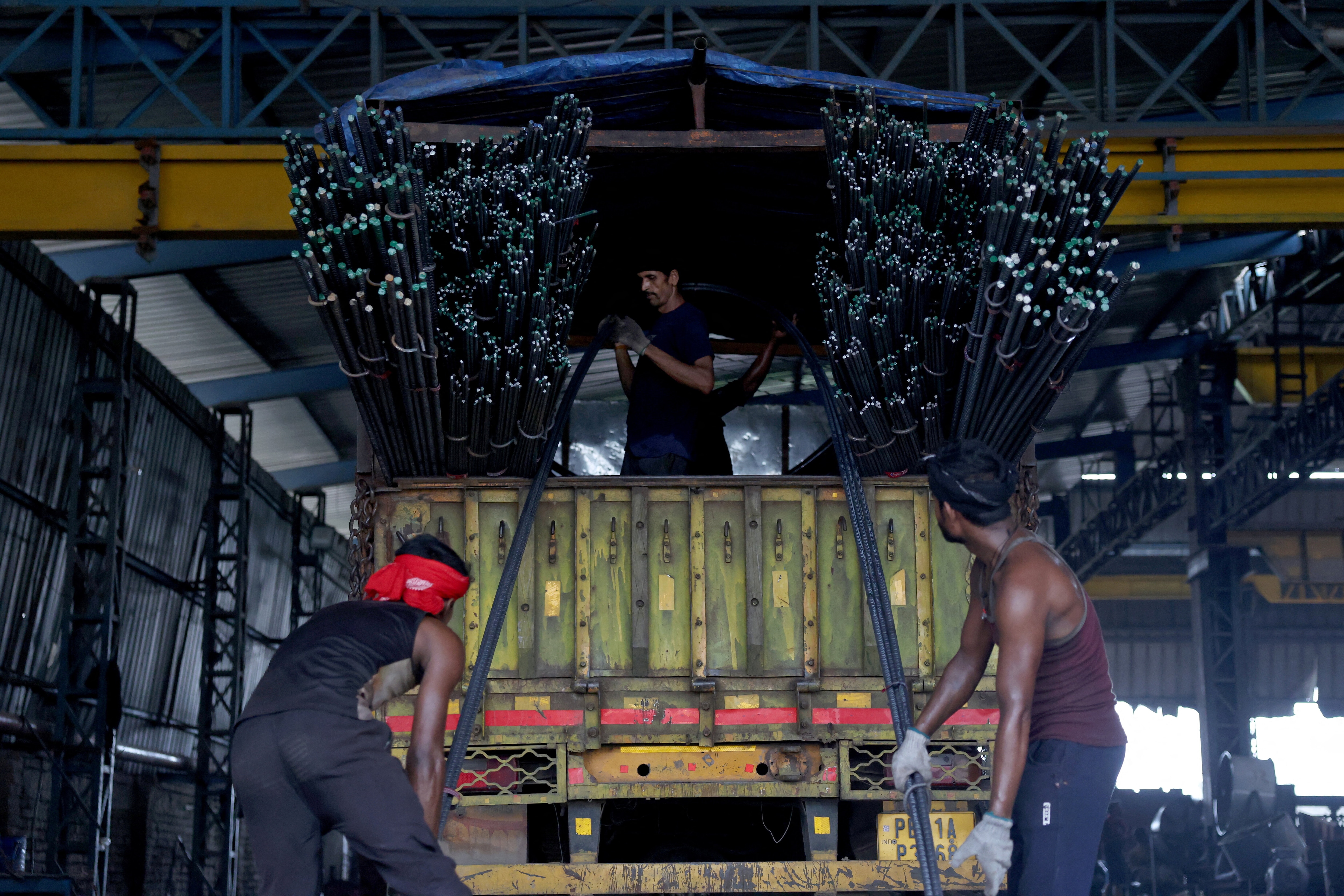 Indian steelmakers are facing production cuts as supplies tighten due to the conflict. 