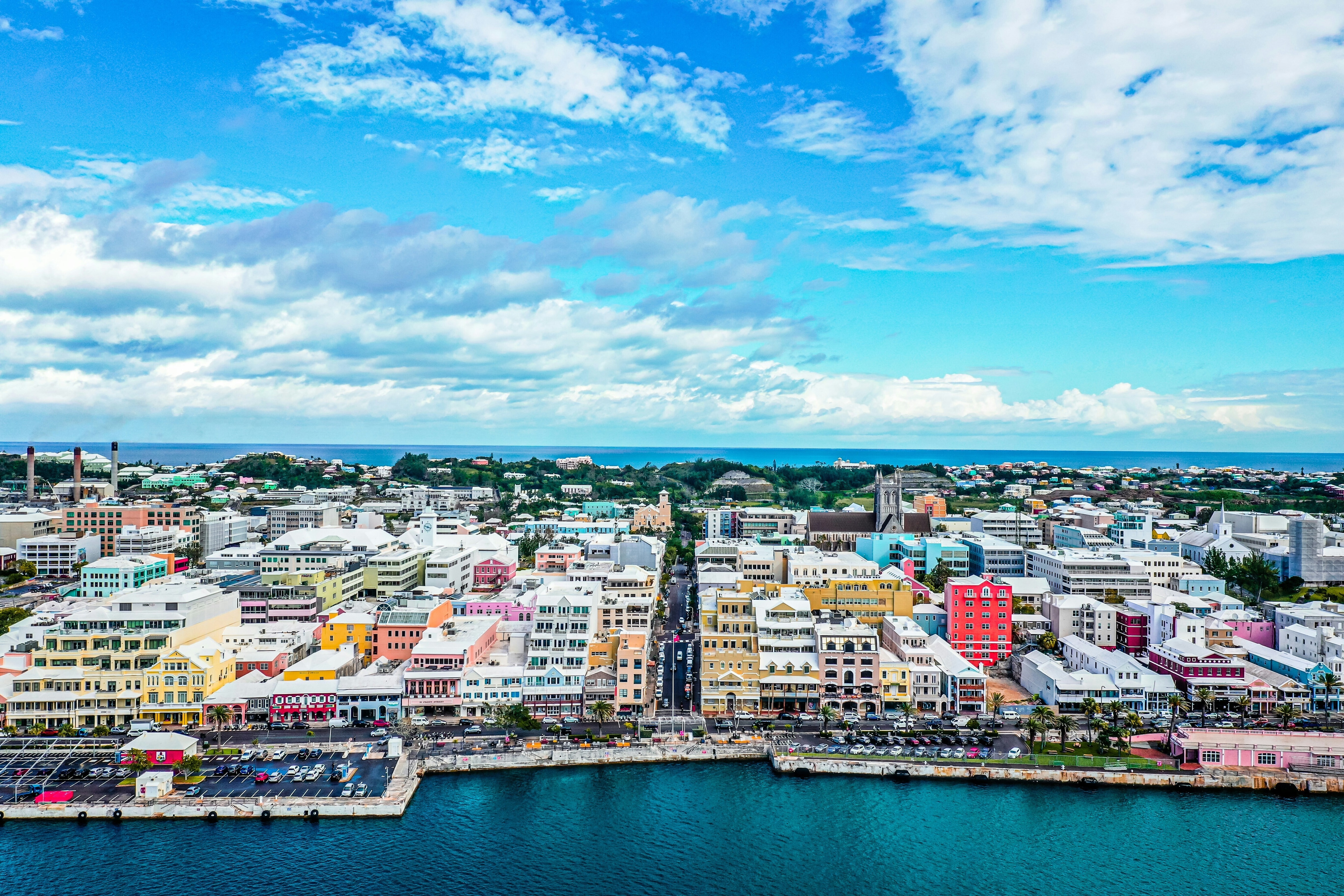 A photo of Hamilton, Bermuda. 