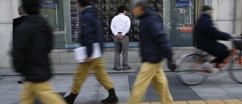 The global economy off steroids