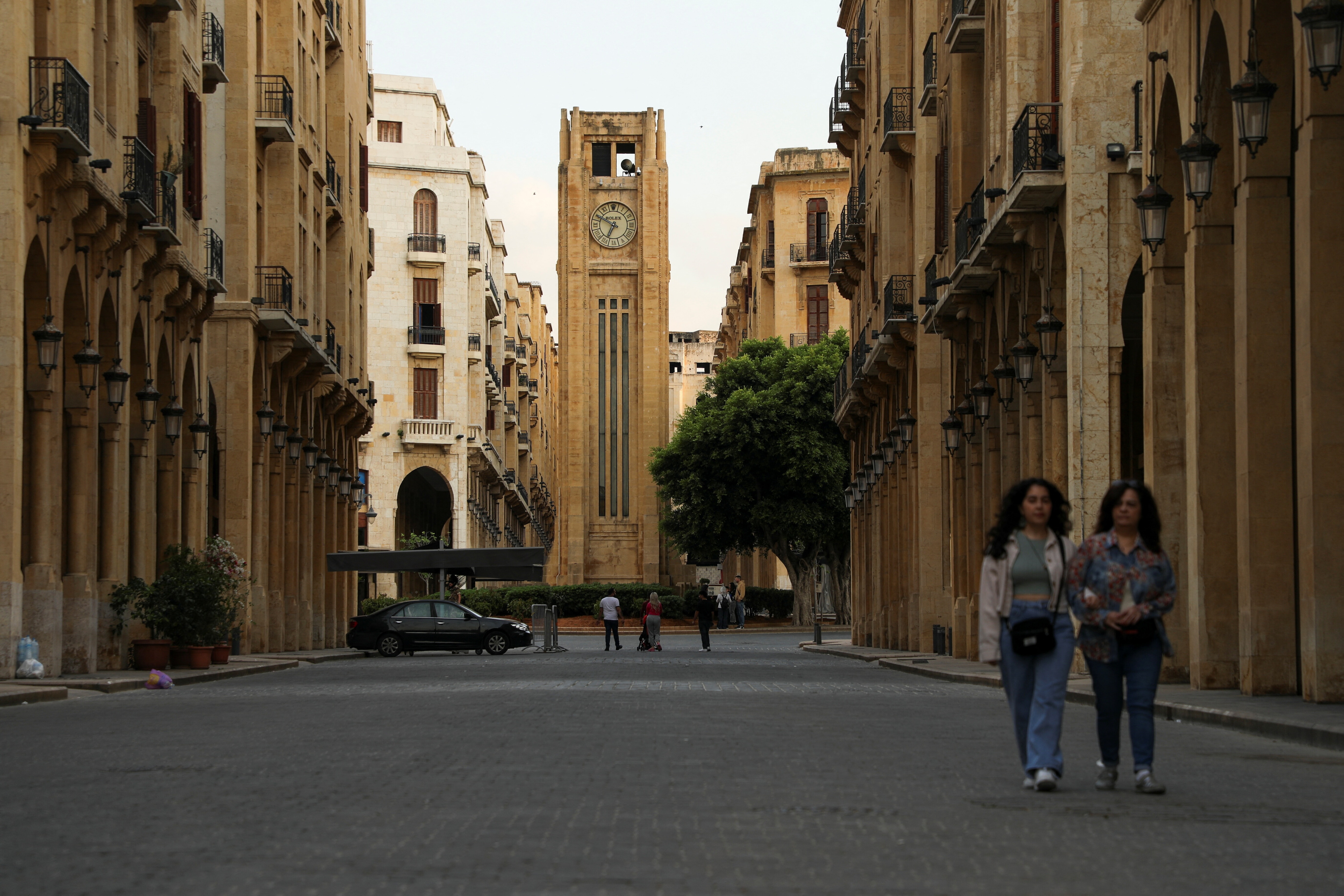 People walk at Nejmeh Square in downtown Beirut, Lebanon May 4, 2025: High-quality “Baukultur” means building should deliver benefits over time