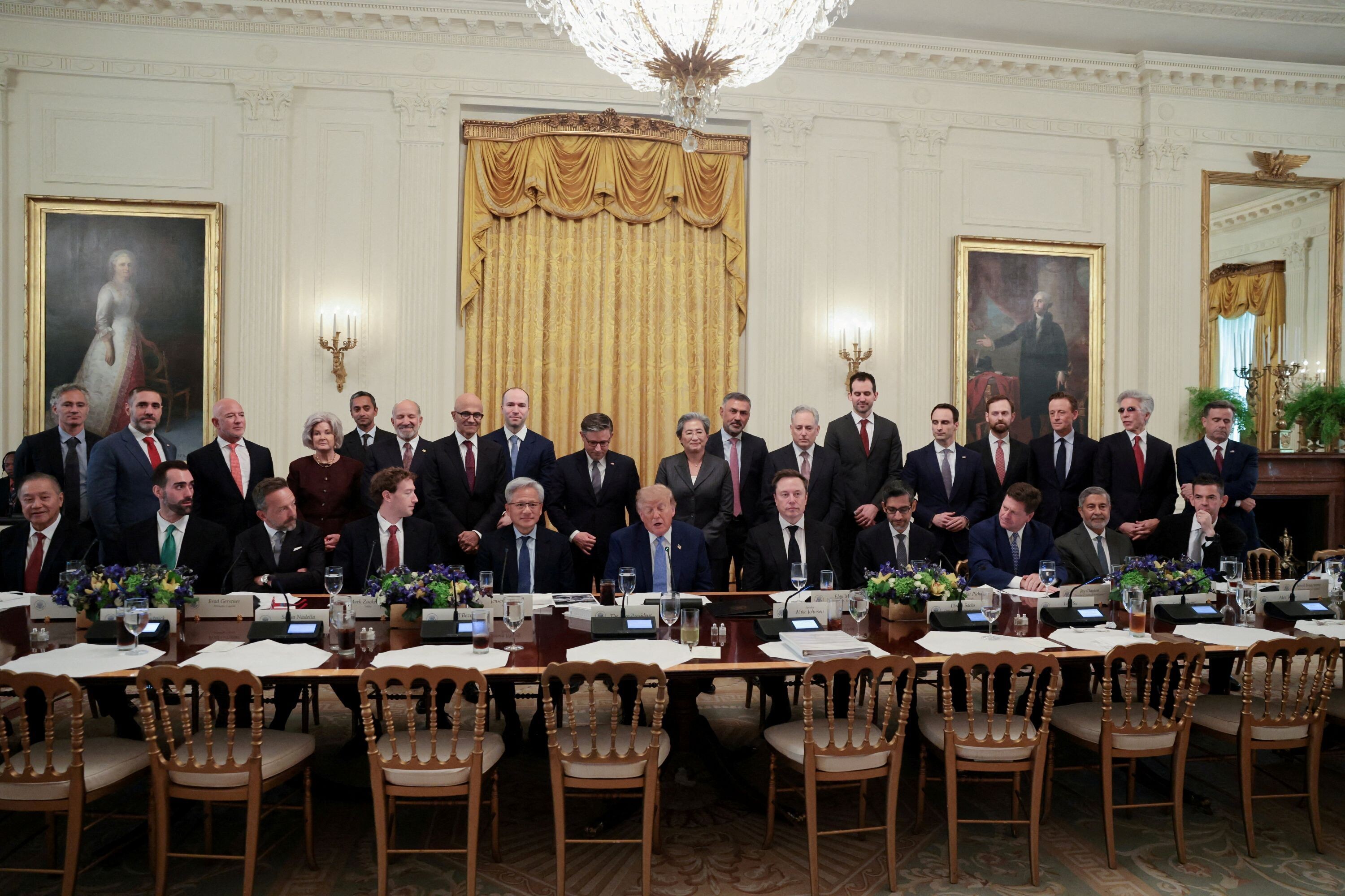 AI leaders met at the White House to discuss the future of the technology, including cybersecurity.