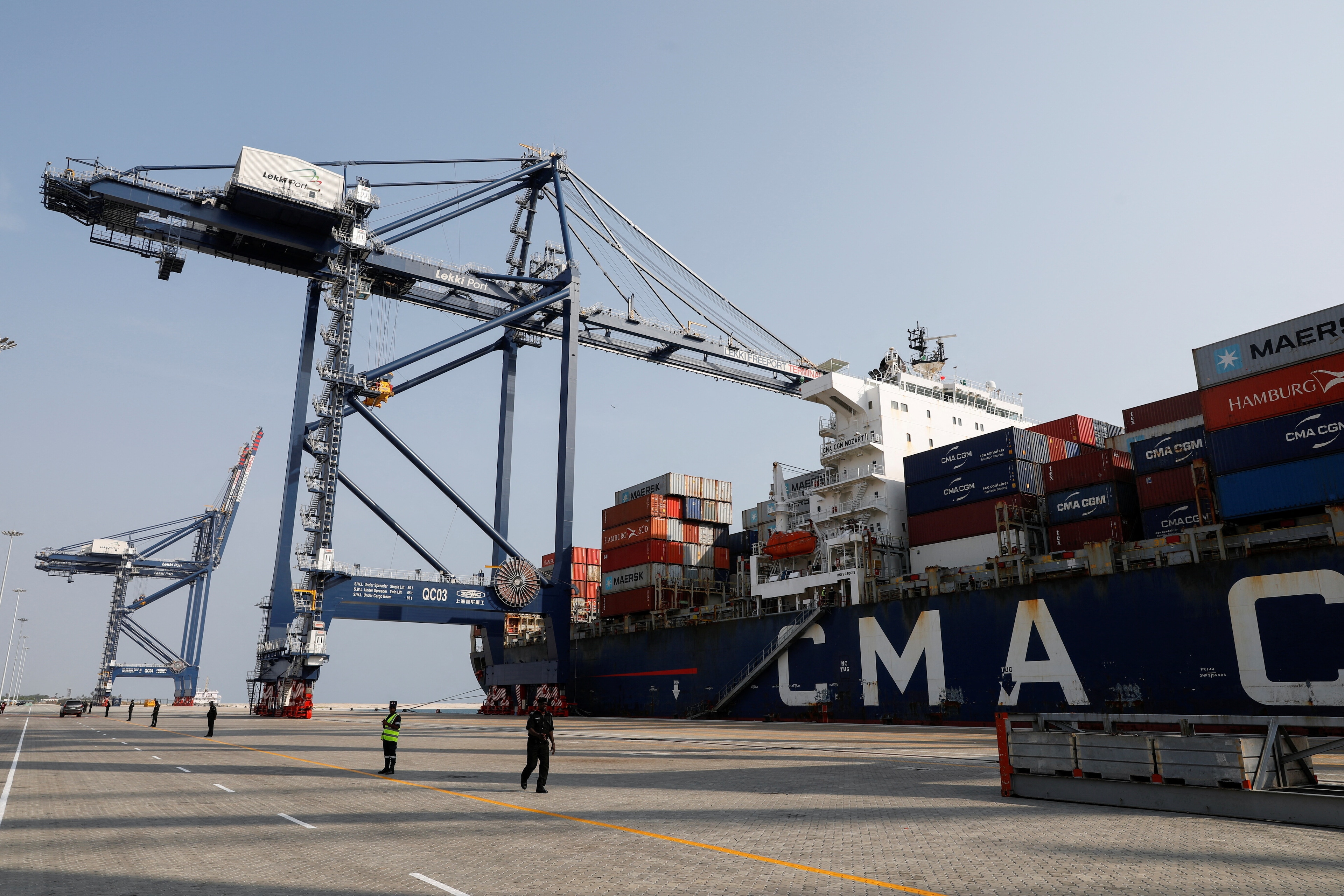A new era of trade … Lekki Deep Sea Port in Lagos, Nigeria.