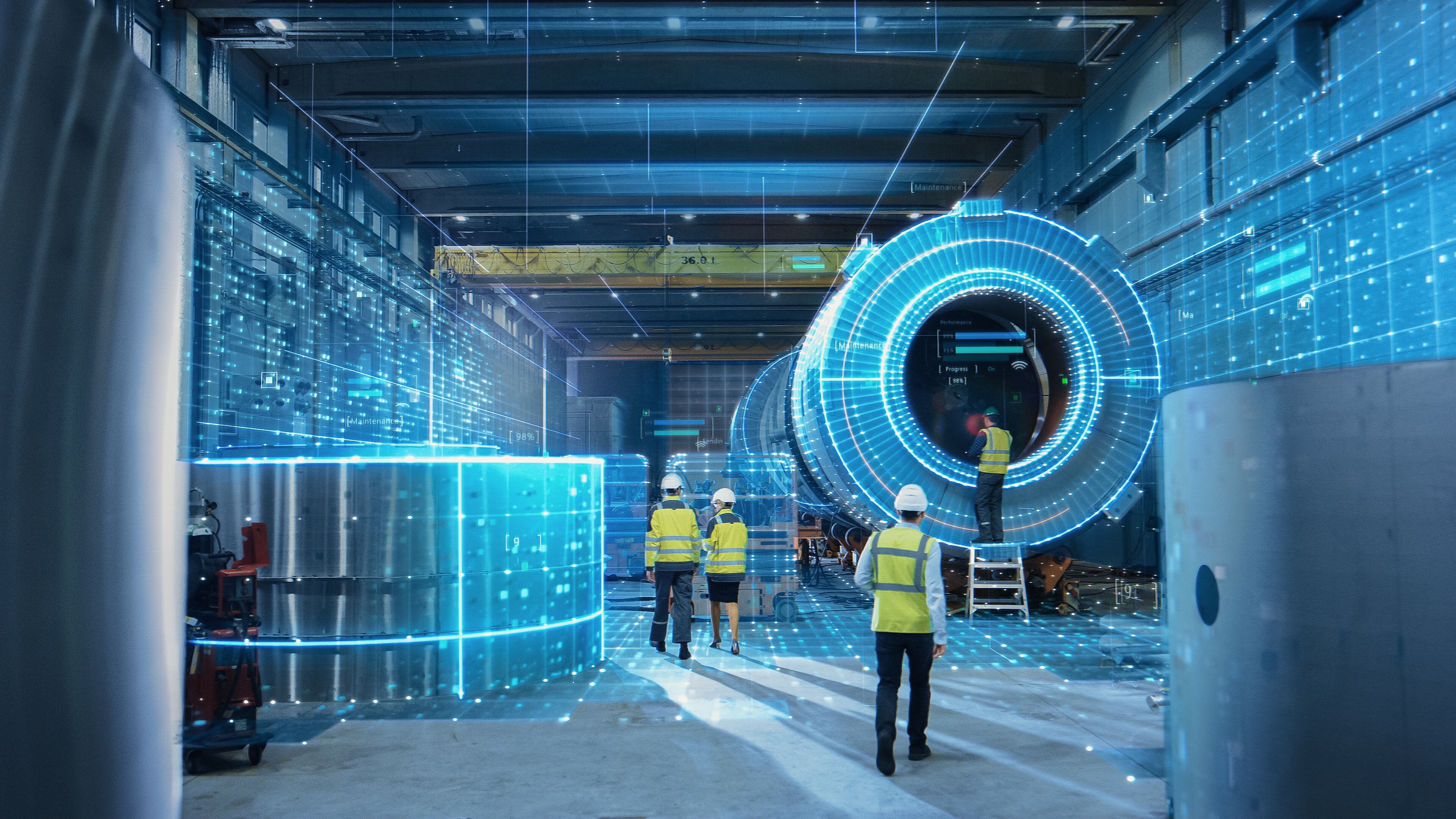AI can benefit everyone across the industrial value chain – from designers and engineers to specialists on the shop floor.