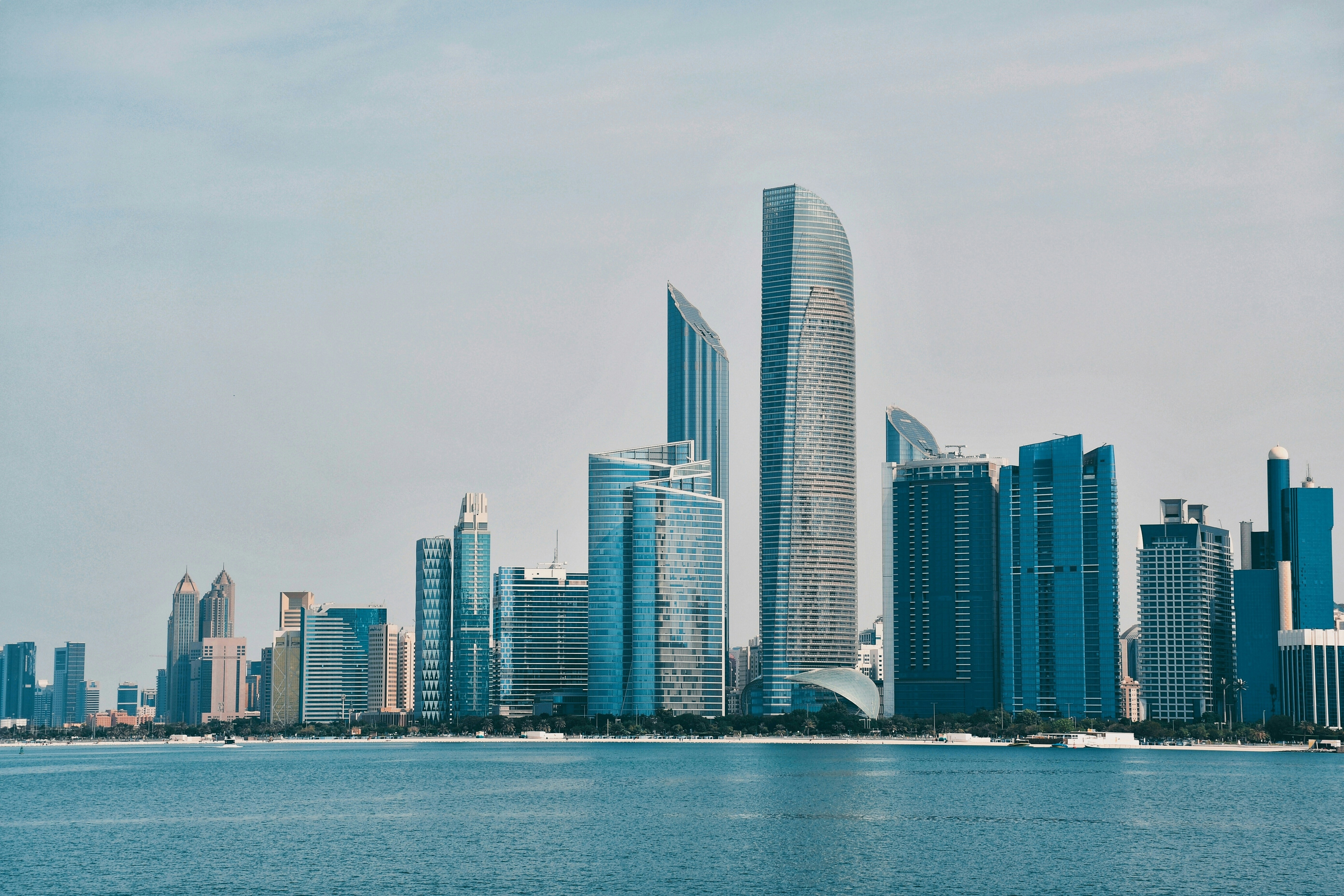 Abu Dhabi cityscape, ready for sustainable finance
