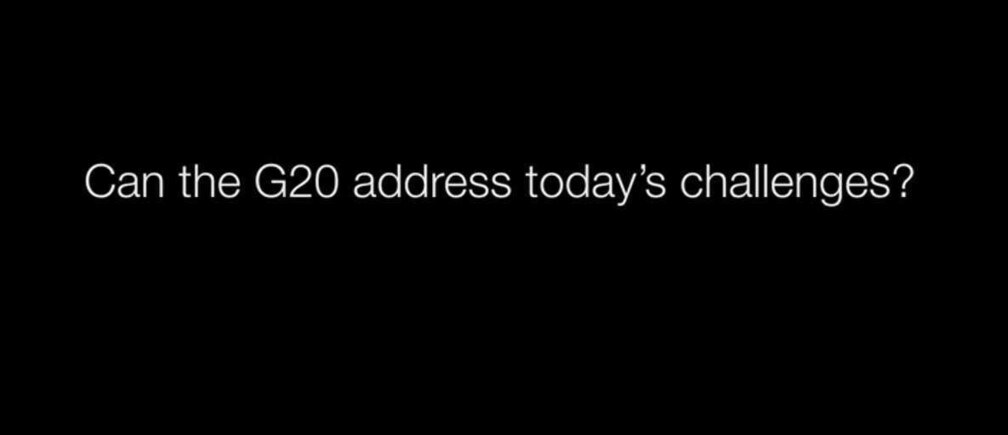 The G20 needs to become the M20