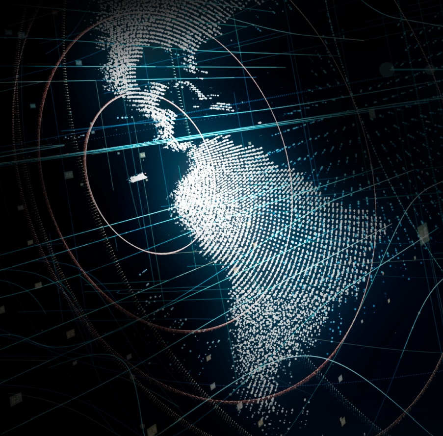 AI map of Latin America