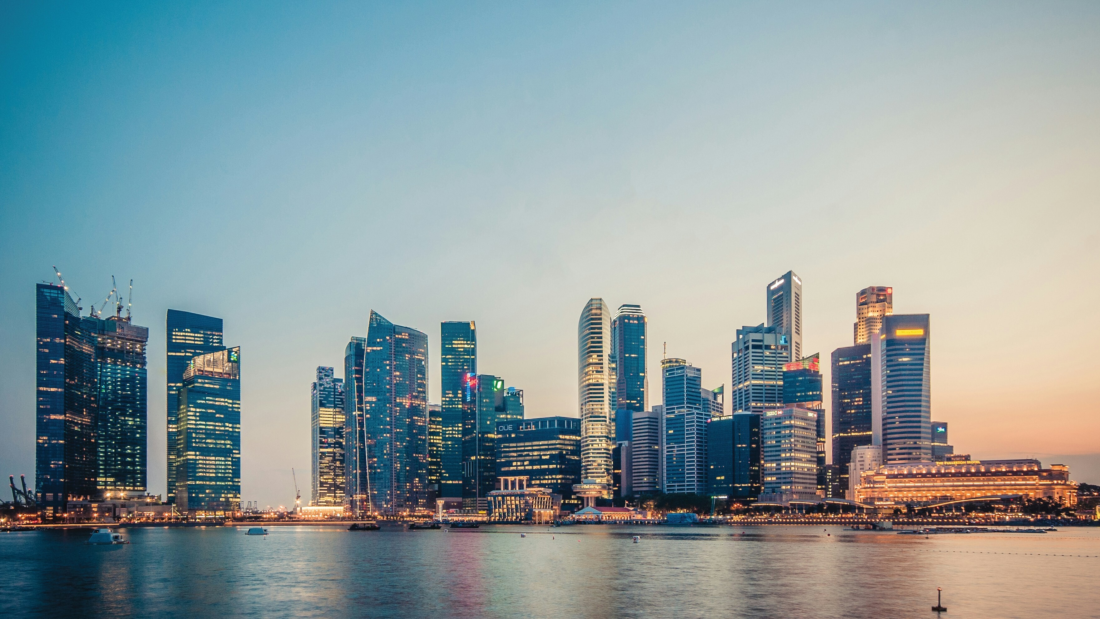 Singapore's skyline.