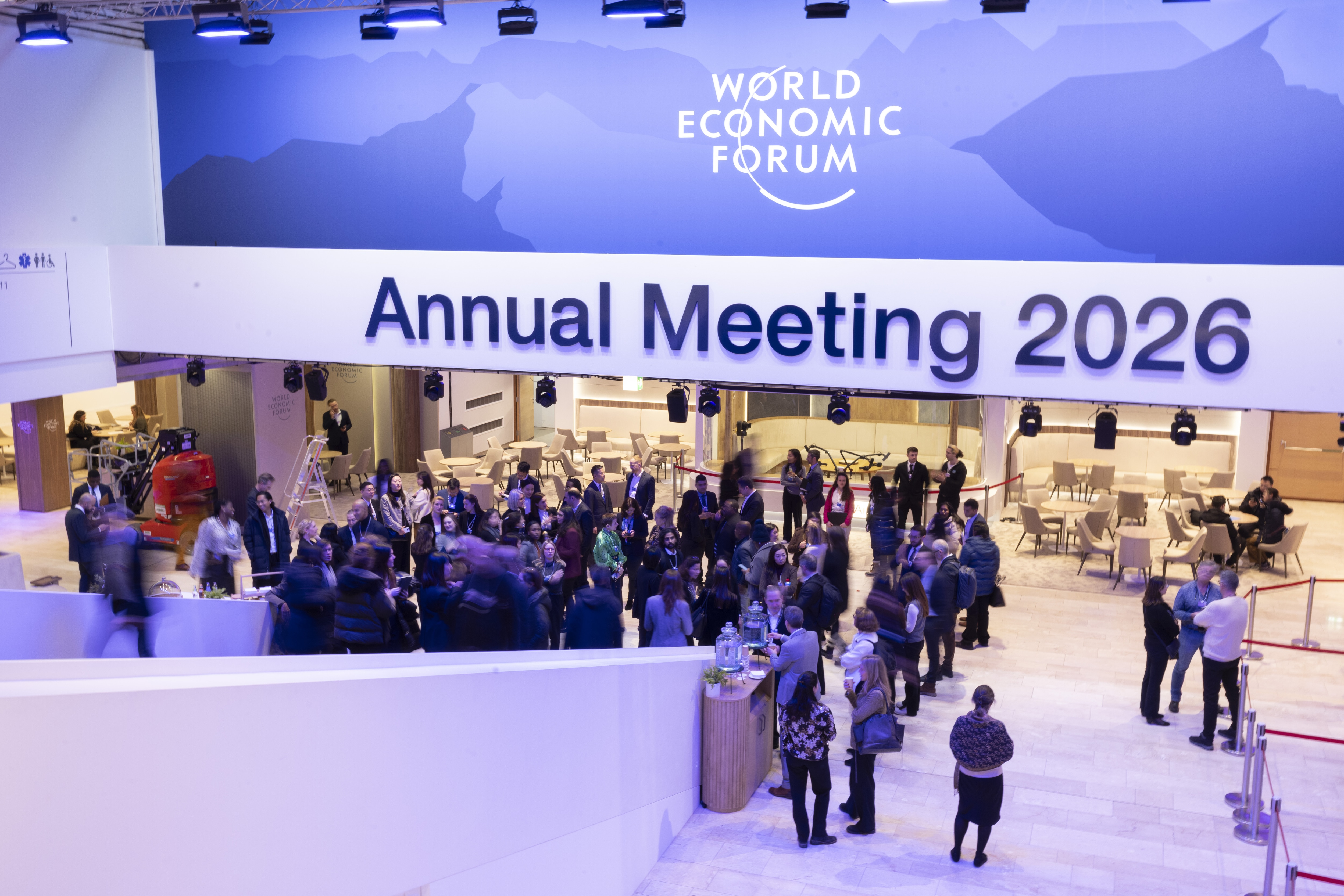 Impressions from the World Economic Forum Annual Meeting 2026 in Davos-Klosters, Switzerland, 18 January. Copyright: World Economic Forum/Chris_Heeney